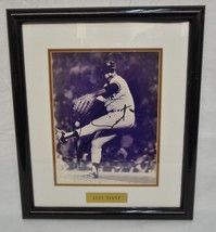 Signed Luis Tiant Baseball Hall Of Famer Framed Photo Ny Yankees 201400217 - £42.07 GBP