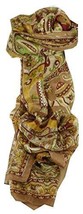 Mulberry Silk Traditional Long Scarf Kir Chestnut by Pashmina &amp; Silk - £18.84 GBP