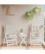  Highback Chair Cushion Set of 2 Cream - $2,533.76 MXN