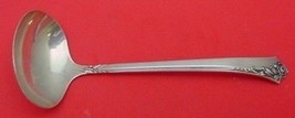 Damask Rose by Oneida Sterling Silver Sauce Ladle 5 1/2&quot; Serving Silverware - £61.50 GBP