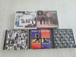 Lot 5x CD Live BBC Anthology Beatles Rolling Stones Steel Wheels Jump Back Exile - £16.30 GBP