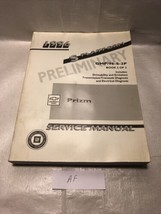 Geo Prizm Book 2 GMP-96-S-2P Preliminary 1996 Chevy GM Shop Service Manual - £9.38 GBP