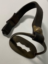 U.S. CAVALRY, STIRRUP AND STIRRUP STRAP BUCKLE, WELL MARKED, DATED 1896 - $158.40