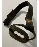 U.S. CAVALRY, STIRRUP AND STIRRUP STRAP BUCKLE, WELL MARKED, DATED 1896 - $158.40