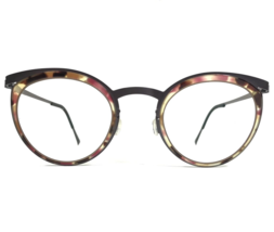 Lindberg Eyeglasses Frames 9722 U14 Dark Matte Purple Brown Tortoise 45-... - £233.31 GBP