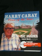 Harry Caray Voice Of The Fans Hardcover w/Audio CD By Pat Hughes Bruce M... - £8.64 GBP