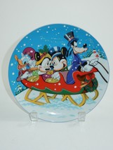 Schmid Disney 1988 Collectors Warm Winter Ride Annual Plate #5112 - £15.65 GBP