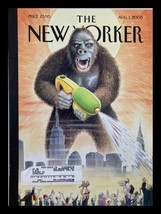 COVER ONLY The New Yorker Augut 1 2005 Son of King Kong by Harry Bliss - £7.38 GBP