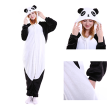 Adult Kigurumi Animal Onesies Jumpsuit Costume Pajamas Sleepwear Panda - £18.76 GBP
