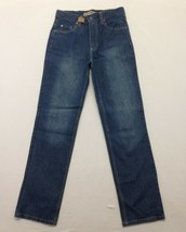 West Coast Connection Boys  Size 14 Adjustable Waist Straight Leg Blue Jeans - £10.03 GBP