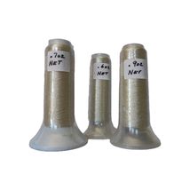 3 New Rayon Machine Embroidery Thread 120D 5000M Champagne Shade Silvery... - $14.40