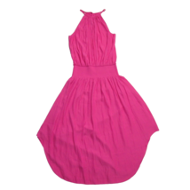 NWT Ramy Brook Audrie Smocked Midi in Bright Pink Audrey Blouson Dress M $425 - £126.24 GBP