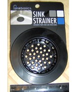 Sinkbasics KITCHEN SINK Rubber BASKET Drain sink basic food BLACK STRAIN... - €26,87 EUR