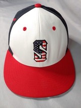 Baseball Frontier League Cap Hat S Fitted size S Midwest Professional - £11.62 GBP