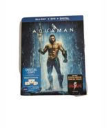 AQUAMAN (BLU-RAY + DVD + DIGITAL)  - $16.00