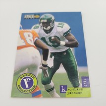 1996 Upper Deck Keyshawn Johnson #U21 Rookie New York Jets Football Card - £0.77 GBP