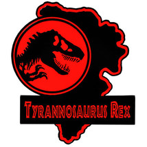 Jurassic Park Map Enamel Pin - T-Rex - £15.02 GBP