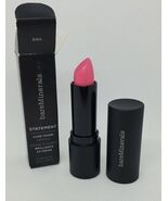 New in Box bareMinerals Statement Luxe Shine Lipstick in BIBA (Pink) Ful... - $199.88 MXN
