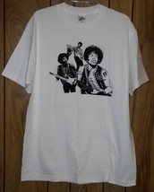Jimi Hendrix T Shirt Graphic Art Montage Vintage Size Large - £39.49 GBP