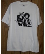 Jimi Hendrix T Shirt Graphic Art Montage Vintage Size Large - £39.14 GBP