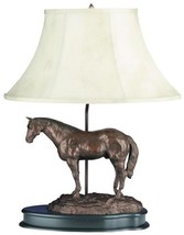 Table Lamp Quarterhorse Quarter Horse Equestrian Hand Crafted Resin OK Casting - £582.62 GBP