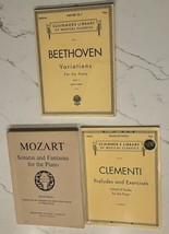 Lot3 Unique Classical Piano Sheet Music Books Slightly Advanced Solo MOZART - £21.58 GBP