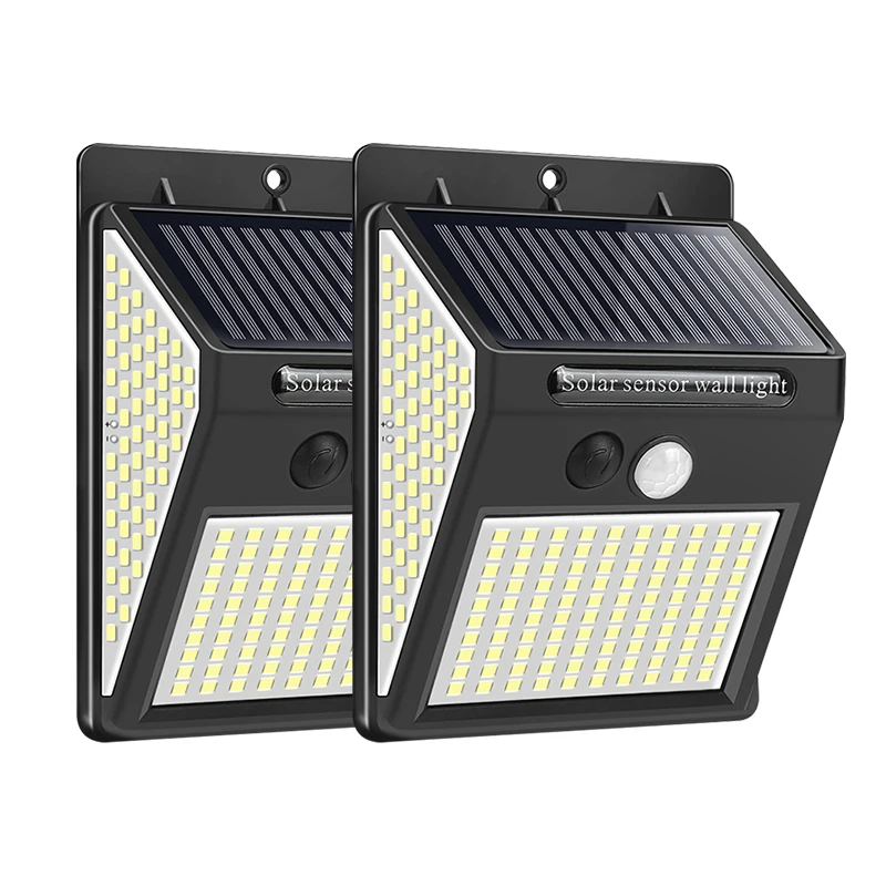 MPOW 220 LED Solar Powered Lights Wireless Motion Sensor lamp Security Outdoor W - £62.05 GBP
