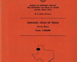 Geologic Atlas of Texas: Clovis Sheet, Geologic Map - $12.89
