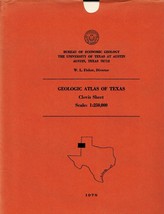 Geologic Atlas of Texas: Clovis Sheet, Geologic Map - £10.08 GBP