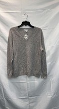 MSRP $80 Charter Club Light Grey V-Neck Sweater Size 2X (DEFECT) - £11.11 GBP