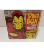Marvel Comics Trivia Box Game Cardinal Avengers Spider Man Captain Ameri... - £9.34 GBP