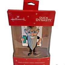 Duck Dynasty Ornament  Uncle Si Silas 2014 Hallmark Red Box Tree  - £12.69 GBP