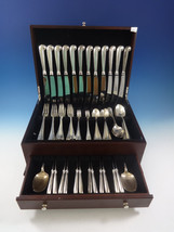 Queen Anne Williamsburg by Stieff Sterling Silver Dinner 12 Flatware Set 86 Pcs - £4,465.39 GBP