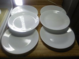 Corelle white dinner plates - $24.69
