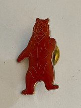 Standing Red Bear Pin - £7.52 GBP