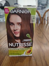 Garnier Nutrisse Chestnut Medium Golden Brown Hair Color - £15.47 GBP