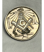 Free Mason Masonic Engraved Life Member Coin Token Bro Lee Parker 1926 E... - £55.27 GBP