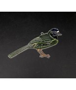 Faux Stained Glass Style Bird Sun Catcher Home Decor Green Blue Jay - €13,08 EUR