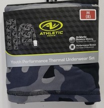 Athletic Works Boys Thermal Set Size M  (8) Color Grey - $16.82