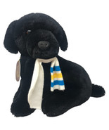 Stuffed Animal Plush Black Lab Dog Puppy w/ Sock Soft Classics 1988 VTG ... - £21.41 GBP