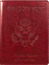 UNITED STATES PASSPORT COVER &amp; VACCINE CARD HOLDER CASE BRAND NEW FAST S... - £6.20 GBP