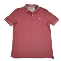 Banana Republic Mens Polo Shirt Size Large Coral 2 Button Short Sleeve C... - £13.41 GBP