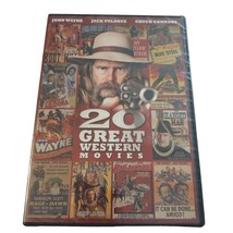 20 Great Western Movies - SEALED (DVD, 2012)  John Wayne, Jack Palance - $144.45 MXN