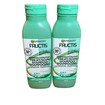 2X Garnier Fructis Hydrating Treat Shampoo with Aloe Extract 11.8 oz Vegan, New - $28.03