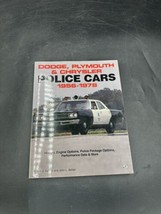 DODGE, PLYMOUTH &amp; CHRYSLER POLICE CARS 1956-1978 By Edwin J. Sanow &amp; Joh... - £50.89 GBP
