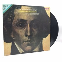 Artur Rubinstein &quot;The World&#39;s Favorite Chopin&quot; LP Vinyl Record LSC-3322 EX/VG+ - £7.04 GBP