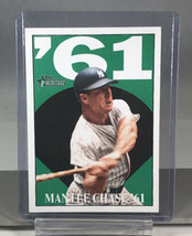 2010 Topps Heritage Mickey Mantle Case ‘61 No. 11 HTF RARE!  NM NY Yankees - £10.53 GBP