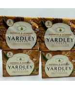 (4) Yardley London Oatmeal &amp; Almond Nourishing Bath Bar 2 Pack Each Show... - $13.65 CAD
