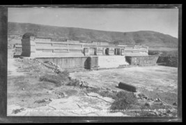 Vintage RPPC Real Photo Postcard Oaxaca Mexico Mitla Ruins Exterior View Osuna - £15.47 GBP