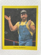 Henry Godwinn Vtg 1997 Cardinal Wwf Trivia Game Card Pro Wrestling Wrestler Wwe - £1.33 GBP